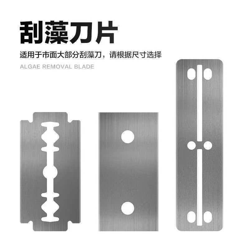 MUFAN scraper algae knife blade aquarium stainless steel scraper…