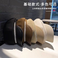 日系设计师款珍珠贝雷帽子女春秋韩版潮八角英伦复古画家帽蓓蕾帽