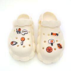 籃球鞋花洞洞鞋配飾鞋配件運動系列NBA洞洞鞋鞋花diy體育鞋扣跨境