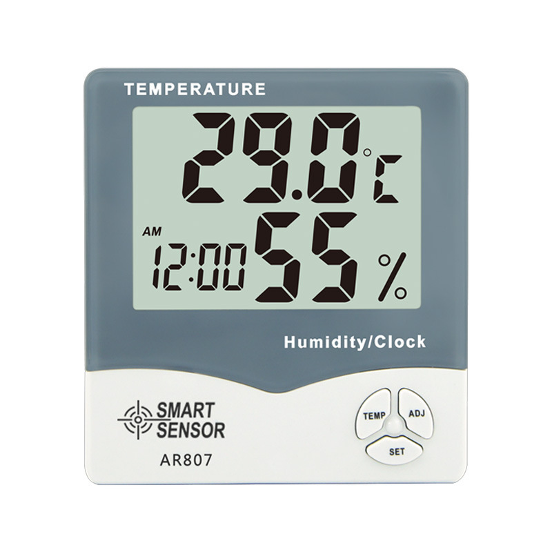 希玛AR807温湿度计温湿度监测仪空调房湿度温度计家用温度湿度仪