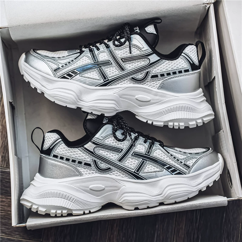 Sports footwear, high shock-absorbing shoes for leisure, trend of season, soft sole, for running