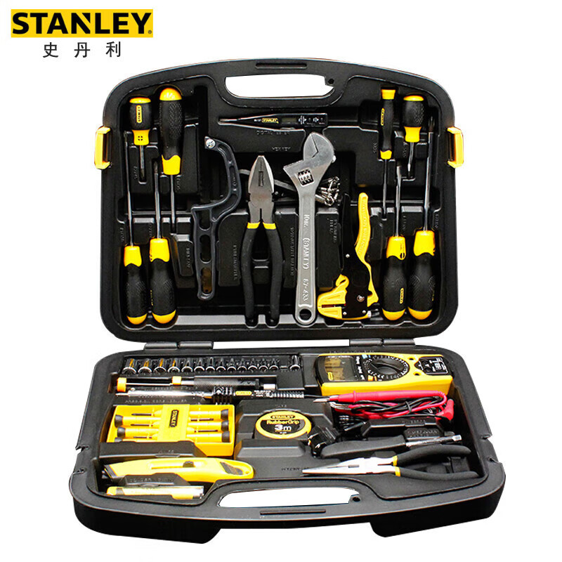 史丹利（STANLEY）89-883-23U 53件套电讯工具套装 电子电工维修