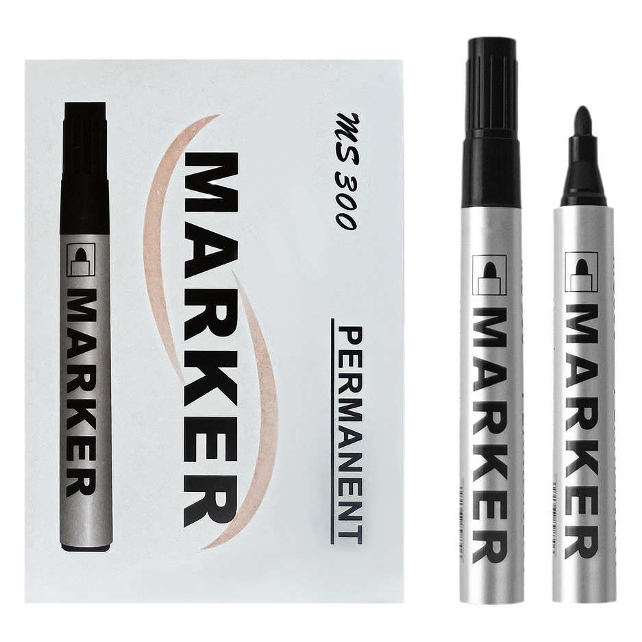 Lápiz de marcado impermeable de secado rápido Lápiz de firma aceitoso de gran capacidad, a prueba de aceite y sin decoloración