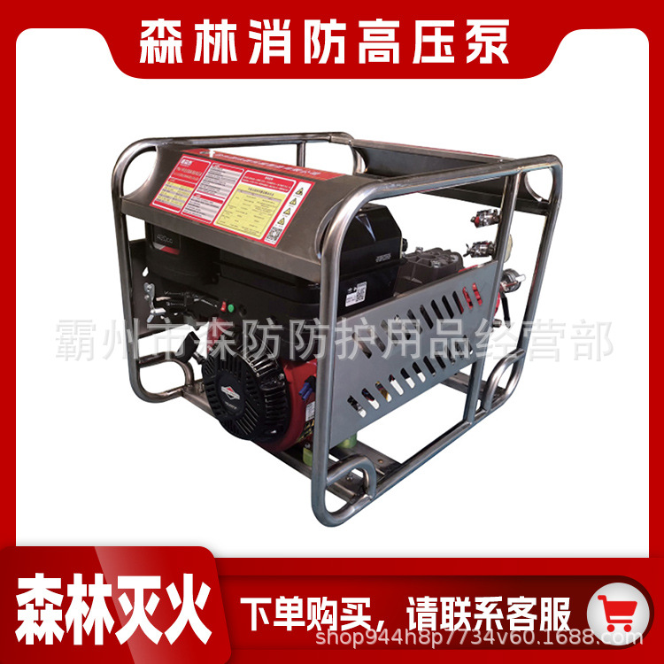 手抬式森林消防水泵YPB6-9森林消防高压泵四冲程风冷抽水泵高压泵