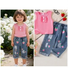 SHEIN���u�¿������L���u�o���ɫ����+ϴˮţ��ӡ���Lѝ�ɼ����b