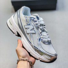 外贸鞋NB740跑步鞋男轻便透气老爹鞋女增高网面鞋通勤休闲运动鞋