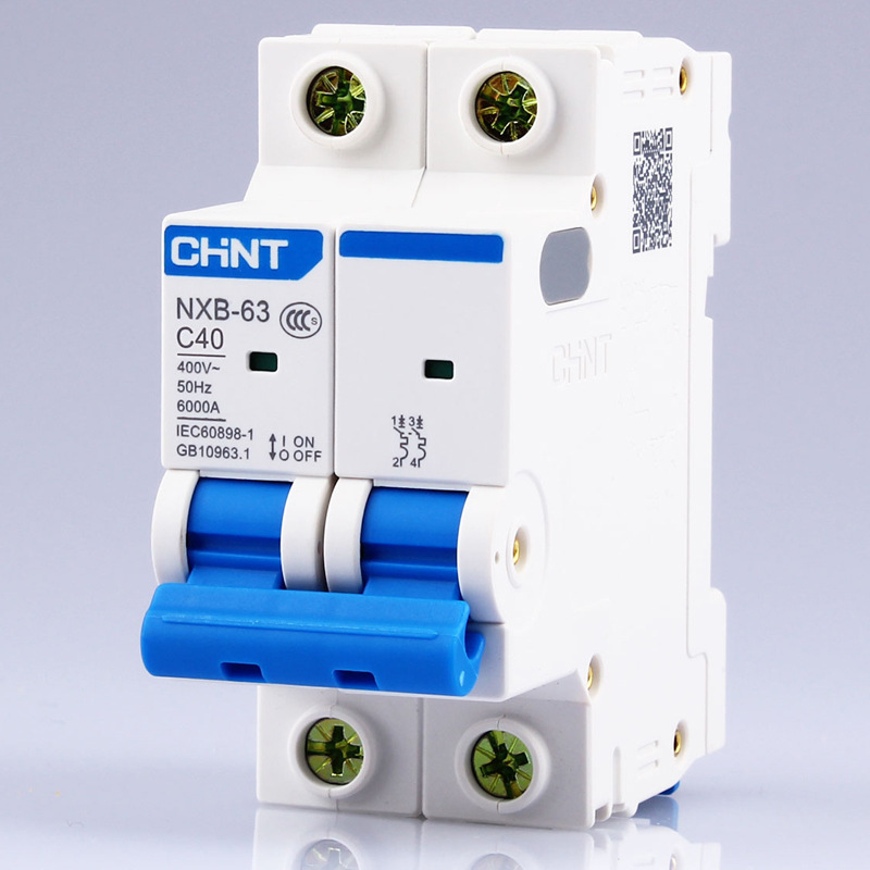 Interruptor de aire Zhengtai NXB - 63 puerta principal doméstica eléctrica de dos fases tipo C interruptor abierto abierto 2P 10A16A20A25A image 3