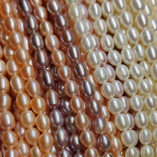 5-5.5mm��Ȼ��ˮ���鏊�⼚΢�����ɢ�鴮��DIY���ϰ�����