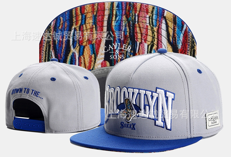 Mayorista comercio exterior sombrero plano sombrero ajuste sombrero sombrero de automóvil sombrero de moda americana sombrero de sol sombrero de sol