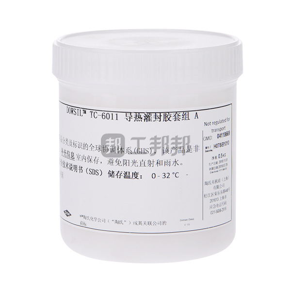 道康宁高导热灌封胶 TC-6011A 导热率1.0W/m·K 有粘接力 0.5kg