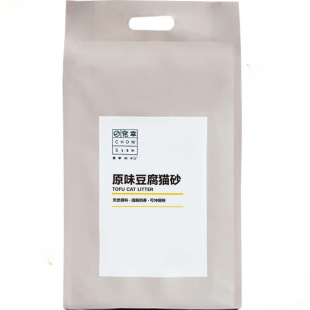 Favored Cat Litter Dust-Free Mixed Tofu Litter Original Flavor Vacuum Packaging Clumping Cat Litter Pet Cat Supplies