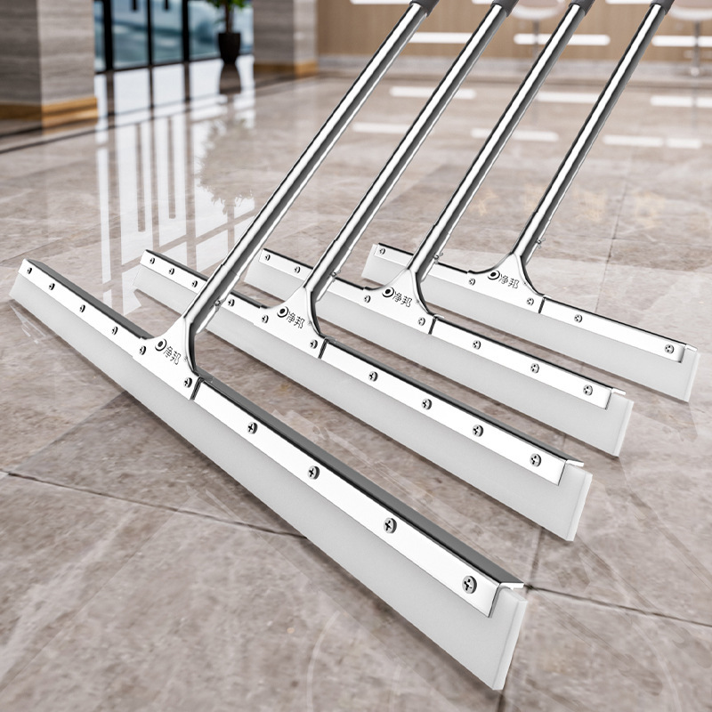 Large Stainless Steel Floor Scraper Household Bathroom Floor Hotel Commercial Water Push Scraper Mop Large Stainless Steel Floor Scraper Household Bathroom Floor Hotel Commercial Water Push Scraper Mop
