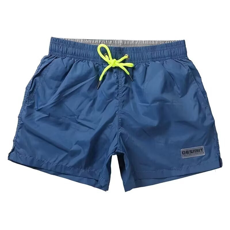 Men's Lightweight Sports Shorts, Quick-Drying Three-Quarter Pants with Lining, Fitness Casual Daily Wear, Large Pants, Beach Pants