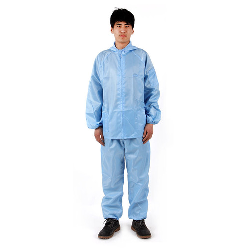 Food and cosmetics factory dust-free clothing, anti-static overalls, anti-static hooded split clean clothing