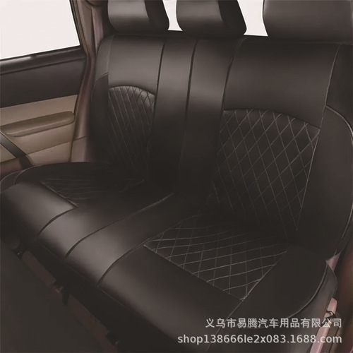 Car seat cover single-line diamond quilting (leather PU artificial leather exclusive for Middle East and Europe)