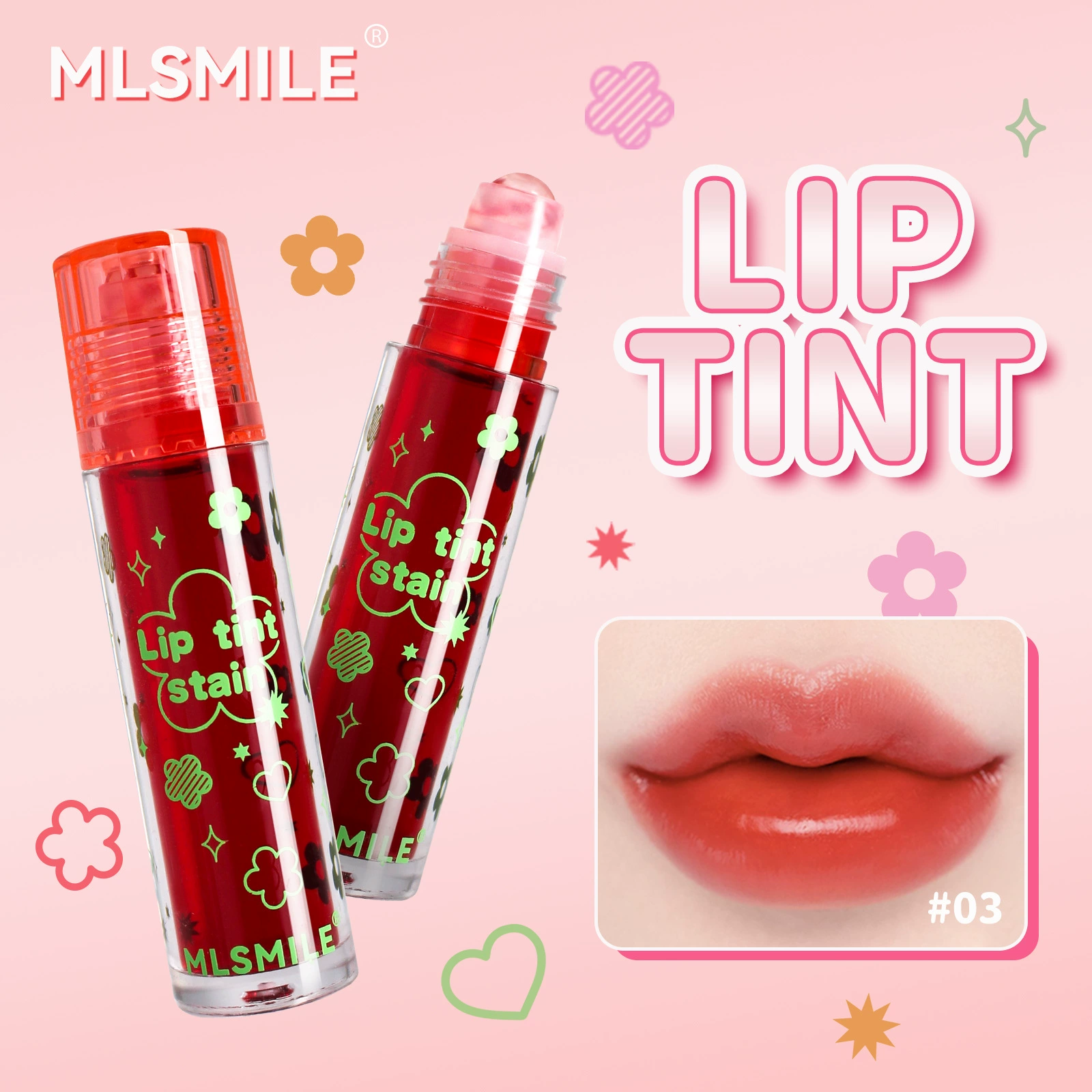 MLSMILE база под макияж, бальзам для губ, блеск для губ, прозрачная помада, (торговля через границу)
