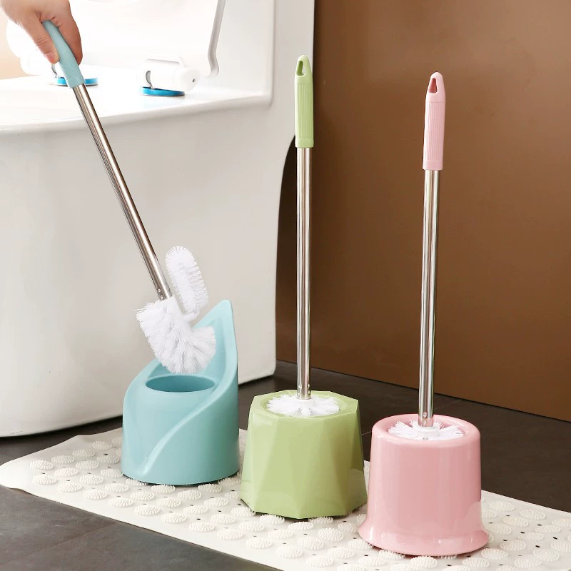 Туалетный набор с туалетной щеткой с длинной ручкой, бытовая туалетная щетка для ванной комнаты без мертвого угла, средство для чистки унитаза, туалетный спирт для унитаза