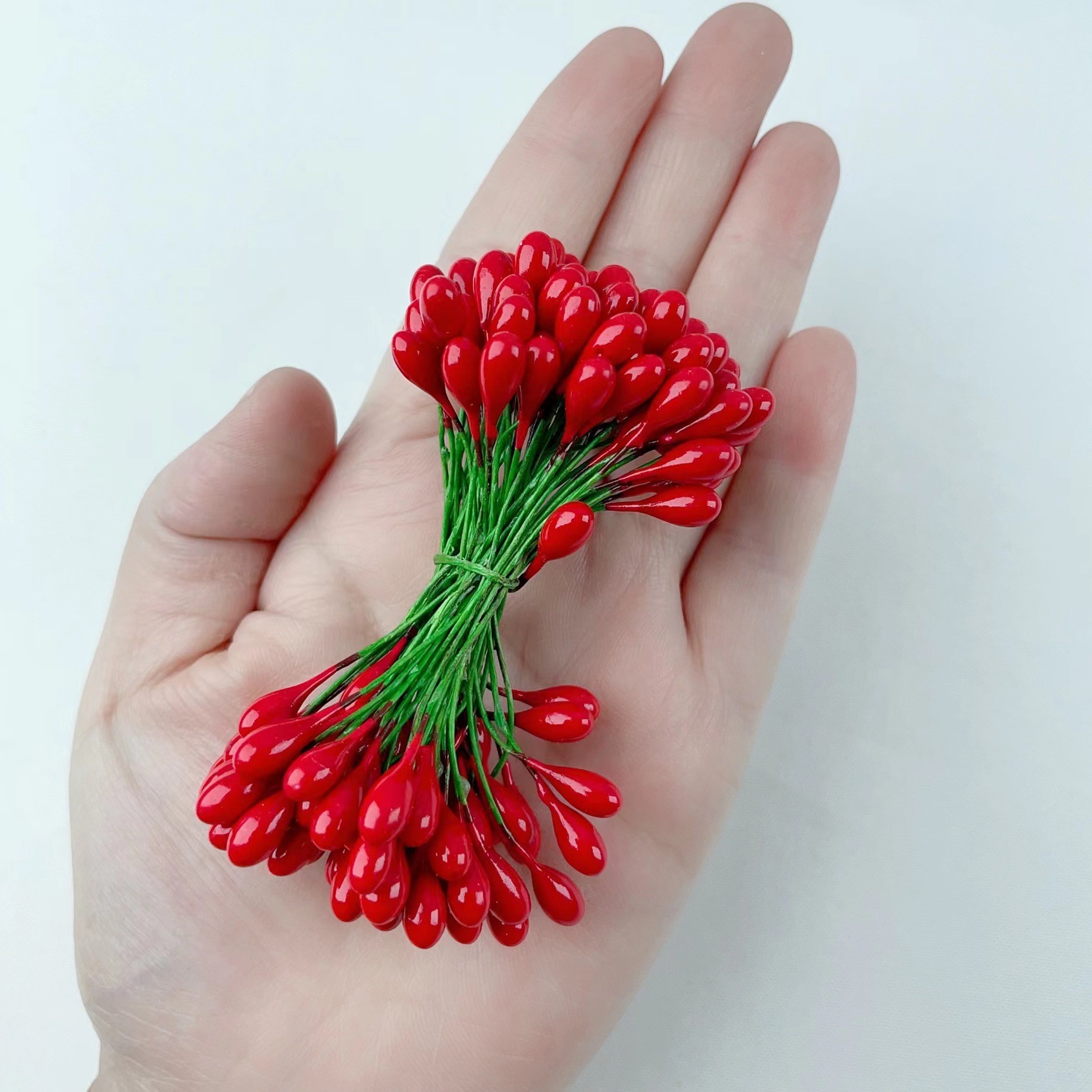 Twisted stick macaron color súper denso hecho a mano tiras de lana niños DIY juguetes educativos arte ramo paquete material al por mayor