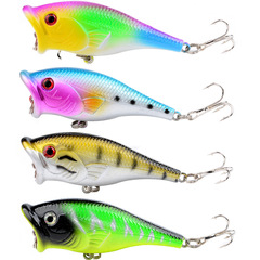 New 4-Color Wave Bait Lure 6.5cm/10g Saltwater Fishing Artificial Hard Bait Colliding Water Sound Bead Wholesale