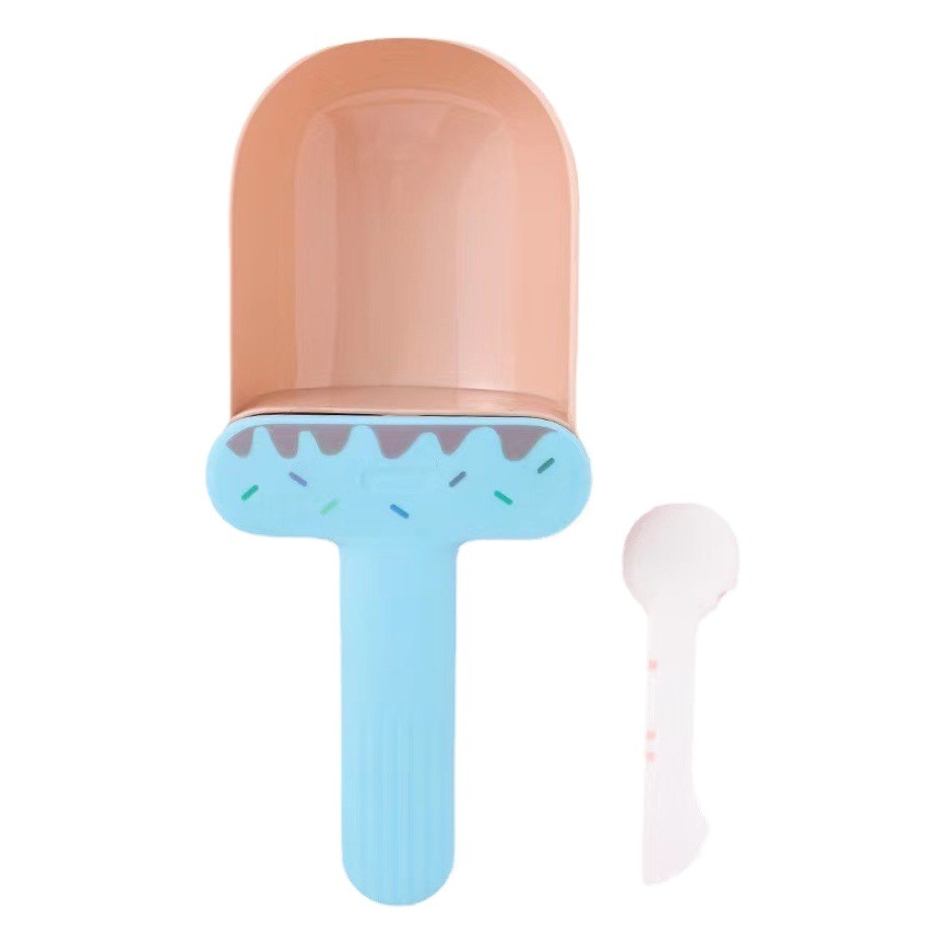 Nueva cuchara para mascotas multifuncional pala de comida para perros con cuchara enlatada forma de helado cuchara de comida suministros para mascotas