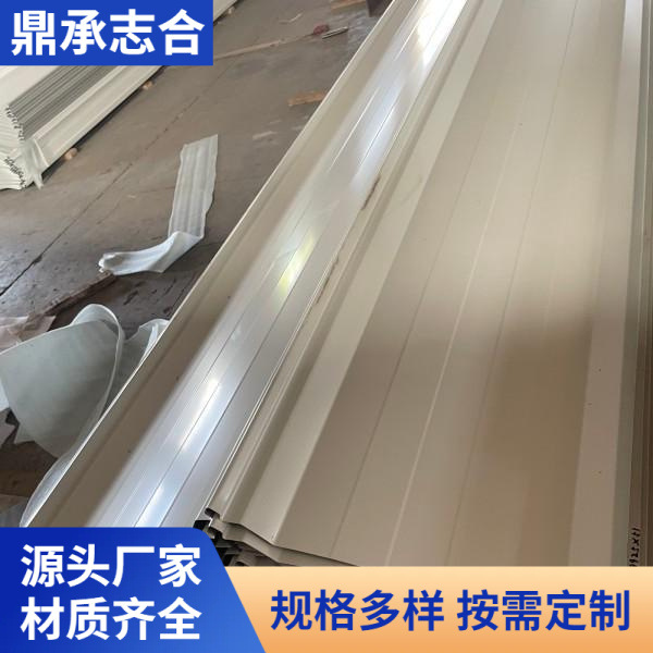 大无缝迷彩印花840型镀锌铁皮瓦 屋面用850型白灰波纹彩钢瓦