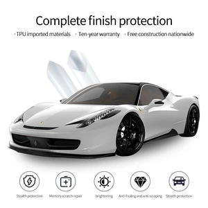 TPU car wrap film, transparent TPU paint protection film, self-healing, scratch-resistant, and anti-yellowing car wrap film