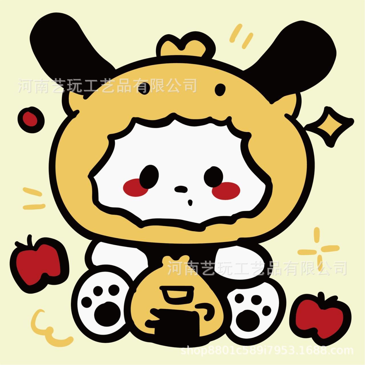 MQH20-122 / 20*20cm（实木内框+画布+毛球材料包）