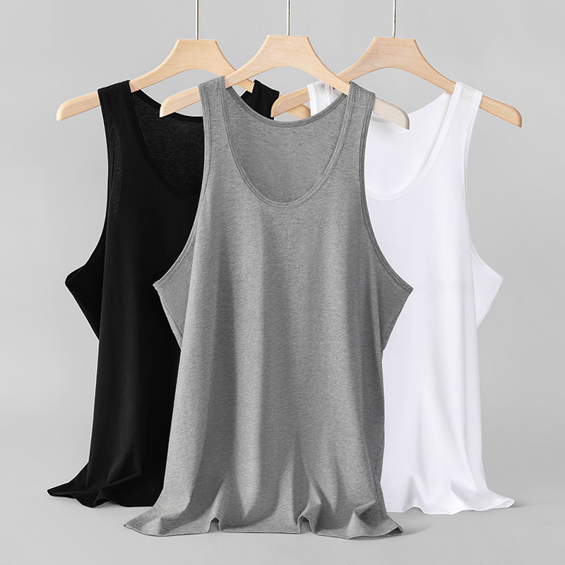 Pure Cotton Vest for Men, Youth, Middle-Aged and Elderly, Large Size, Round Neck, Loose Fit, Cotton Sleeveless Undershirt, Wholesale Pure Cotton Vest for Men, Youth, Middle-Aged and Elderly, Large Size, Round Neck, Loose Fit, Cotton Sleeveless Undershirt, Wholesale