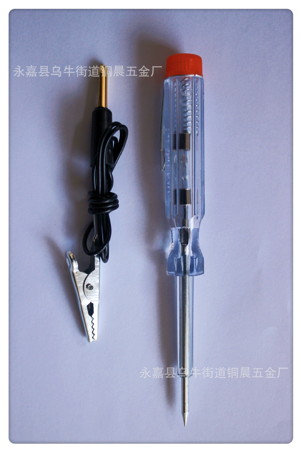 Прямые продажи с завода/Автомобильный электросонд/небольшой прозрачный электросонд постоянного тока/заостренная головка с одним словом/специальный тест 6-24 В