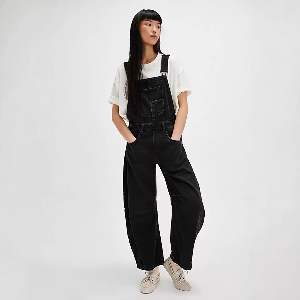 Streetwear-Jeans im neuen Stil, gewaschen, Retro-Stil, locker, gerade geschnitten, Arbeitskleidung_voghion.com