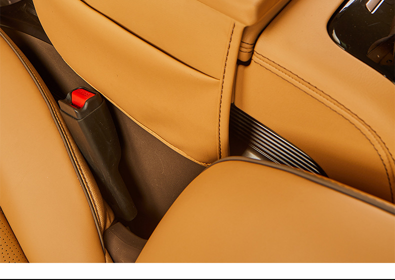 Denza D9 Central Control Armrest Box Leather Cover Denza Special Car Interior Modification Protection Skin-Feel Leather Booster Pad Cover