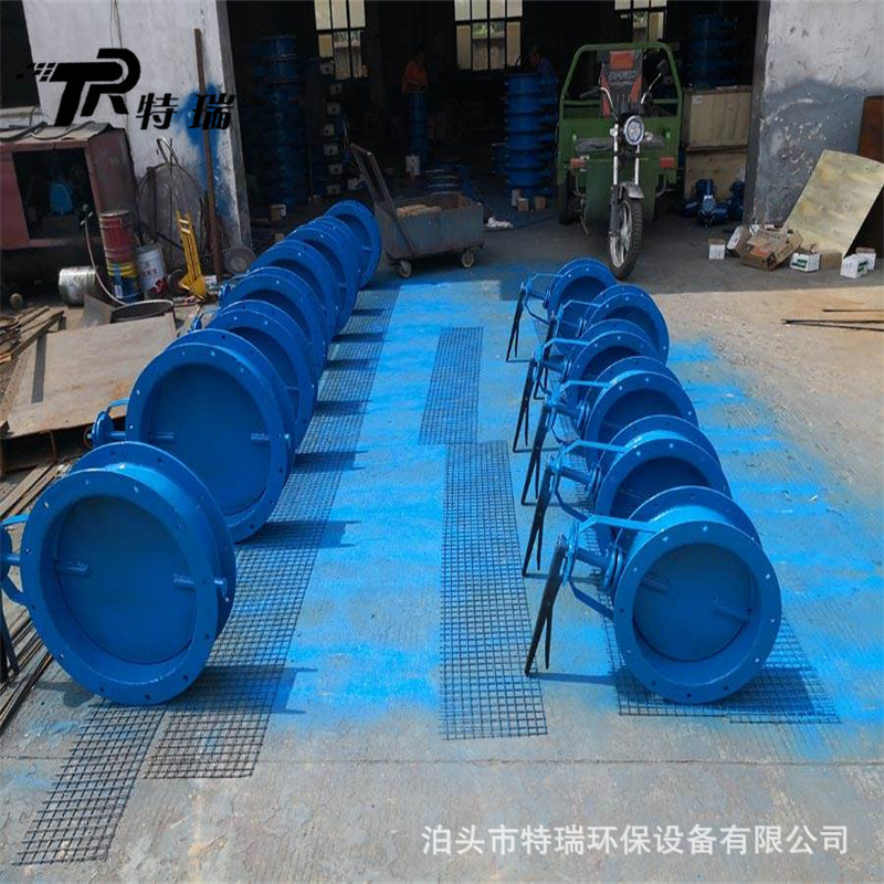 电动圆形百叶阀三轴通风蝶阀2000型调风阀挡板阀风门多叶风阀厂家