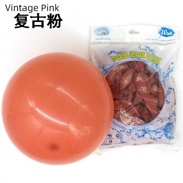 Decoración de boda de 10 pulgadas globo mate transparente decoración de fiesta de cumpleaños traje al por mayor personalizado decoración de sala de bodas