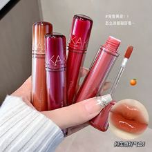 kakashow啵啵唇釉草莓果汁水光镜面唇釉氛围嘟嘟素颜显白跨境唇彩