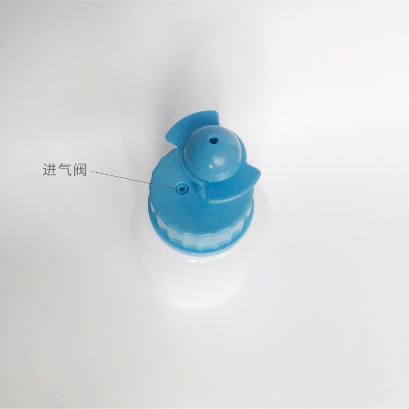 En stock al por mayor 300ml recto punzón tipo botella de lavado nasal esmerilado nariz irrigador nasal sal nasal lavado nasal botella