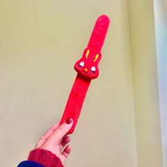 New Year 2023 Cartoon Pat Pat Circle Gift Small Gift National Trend Chinese Style Red Spring Festival Bunny Pat Pat Circle