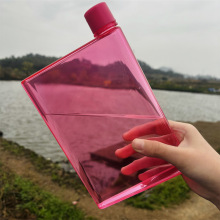 A5水杯书本杯纸张A6笔记本420m太空杯可印刷LOGO扁水壶酒壶方形