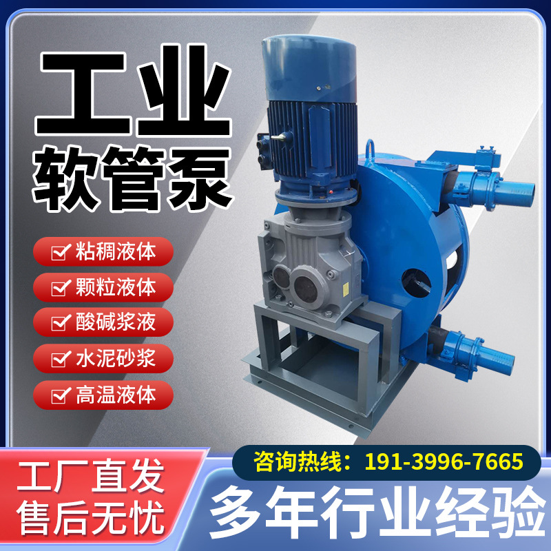 软管泵小型污泥软管挤压泵自吸式电动注浆泵厂家现货变频高效