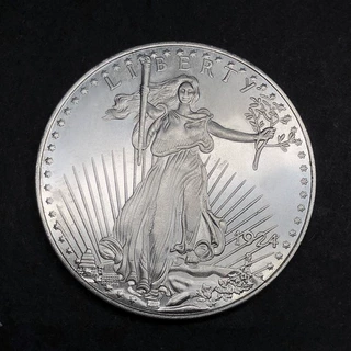 跨境爆款美国1924年双鹰金币20美元硬币收藏支持批发