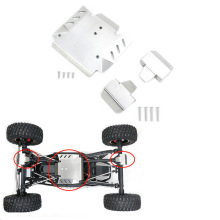 Axial 1/10 RBX10 Ryft 升级不锈钢无损安装防撞底盘护甲护蛋护板