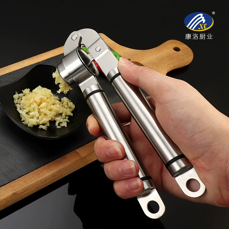 Производители прямые поставки 304 из нержавеющей стали чесночный пресс для затирания чесночный рычаг утолщенный большой емкости