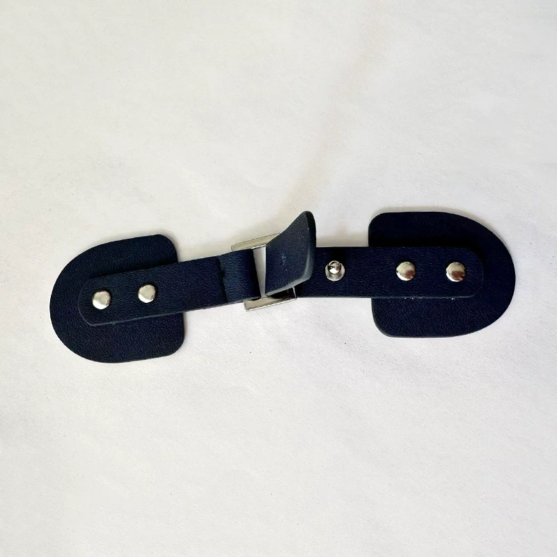 Пу застежка для пальто, ушко ремешка D-застежка, соединительные аксессуары для сумки, кожаная пряжка ремня, малая пряжка для одежды