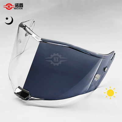 Fit LS2 Thunder Bong FF805 Dəbilqə (Kaska) aksesuarları - ff805-transparent-to-black
