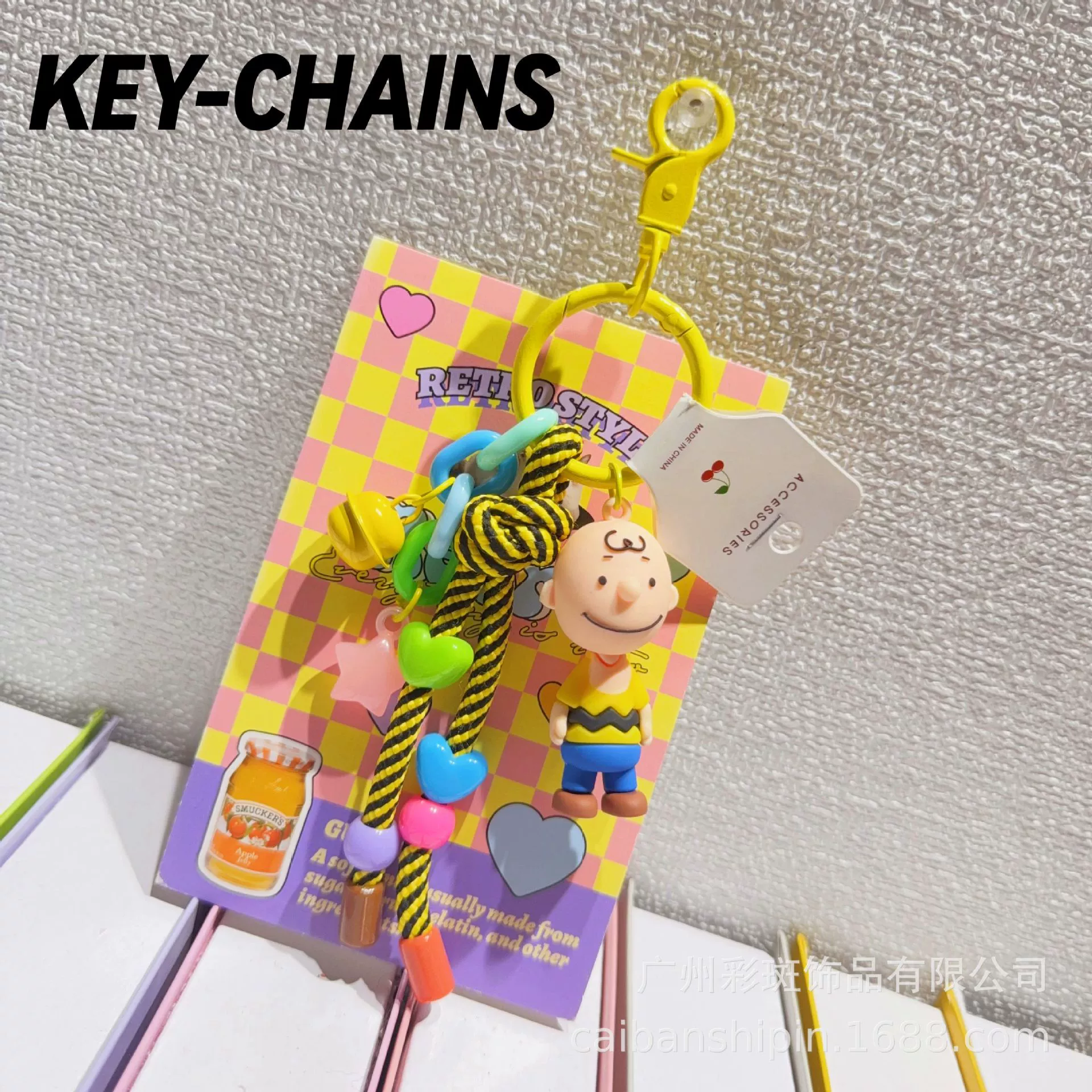 (Cross-border trading), snoopy, nuby, cartoon creative keychain, doll, pendant, internet celebrity, for beloved