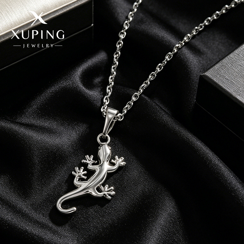 Xuping aleación de cobre otoño y invierno colgante de gecko para hombres y mujeres Europa y Estados Unidos al por mayor transfronterizo moda hip-hop DIY accesorios colgante