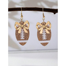 TEMU�ﶬ�¿�羳���Q2025���lBow Rugby Ball Pendant