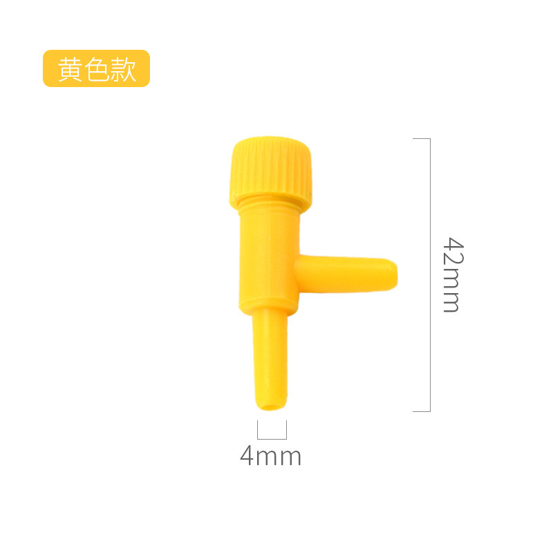 Fábrica de plástico Conector directo tanque de peces aireador bomba tubo de aire válvula de retención accesorios de acuario válvula de retención