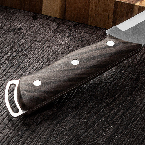 Stainless steel fruit knife, special for cutting watermelon, large size, integrated watermelon knife, commercial fruit knife, kitchen knife for cutting watermelon