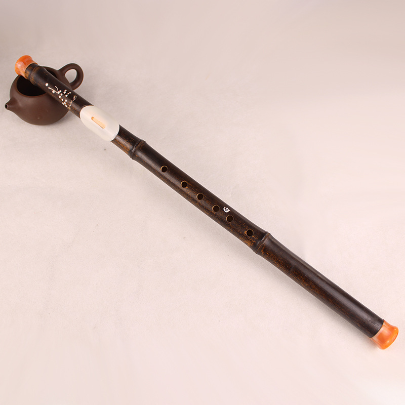 Factory Wholesale Zizhu Horizontal Blown Bawu Performance Type Horizontal Blown Bawu Ethnic Musical Instrument Natural Zizhu Bawu