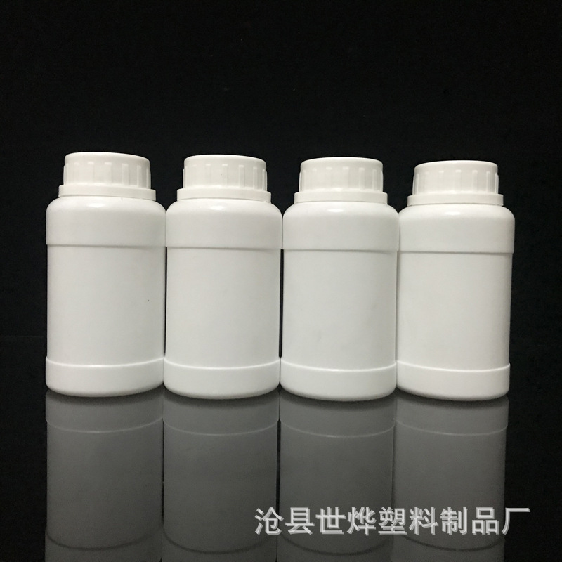 供应300毫升高阻隔农药瓶 兽用塑料瓶 拧盖塑料瓶 管道疏通剂瓶